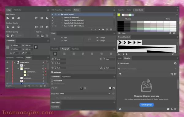 Adobe Illustrator Floating Panels Issue