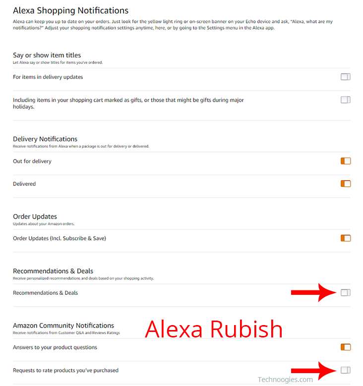 7 oh but wait there more amazon alexa preferences 10