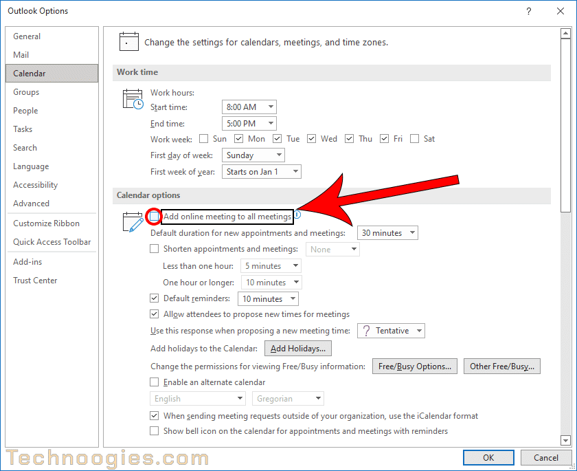 Disable Automatically Adding Teams To Outlook Meeting Invites Https 