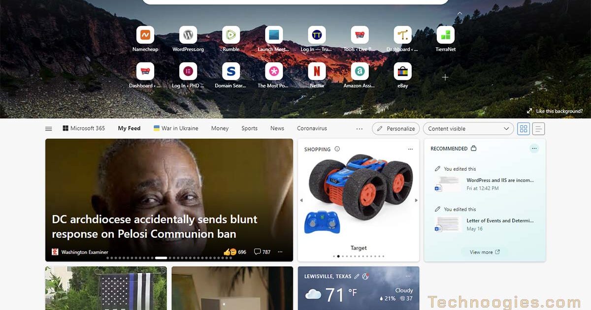 Microsoft Edge Will Not Let You Control New Tabs Technoogies Com