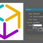Adobe Illustrator export SVG options menu for ensuring WordPress compatibility