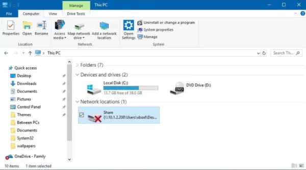 Mapped Network Drive Disconnects From Server